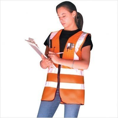 Surveyor's Vest Model Code: AA (part# LUX-SSFS-OL) by Occunomix