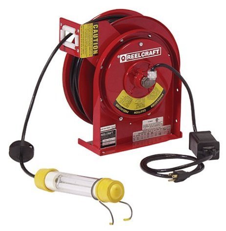 Reelcraft L4050 162 2 50 Fluorescent Cord Reel by Reelcraft