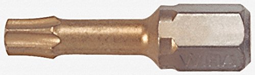 Wiha - Torx TiN Coated Insert Bit T5 X 25mm - 71585 by Wiha Tools