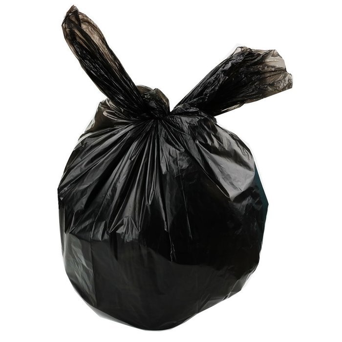 Nicesh 8 Gallon Kitchen Trash Can Liners,130 Counts, Black N7
