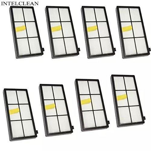 INTELCLEAN Accessories For HEPA High-Performance Filter for iRobot Roomba 800 / 900 series 870 880 980 Vacuum... N2