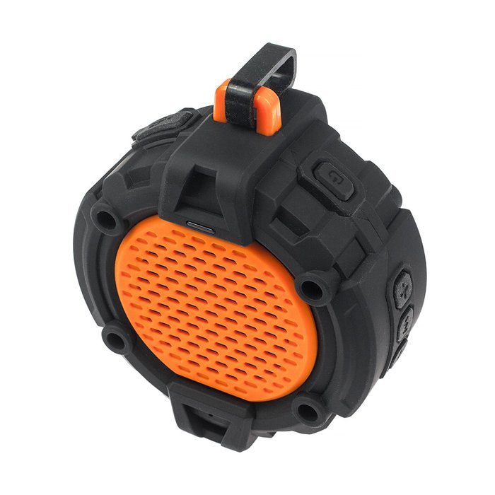 BlueFire Bluetooth 4.0 Outdoor Speaker w/ Mic, Hook & Flashlight - Waterproof Wireless Speakers for Bathroom,... N5