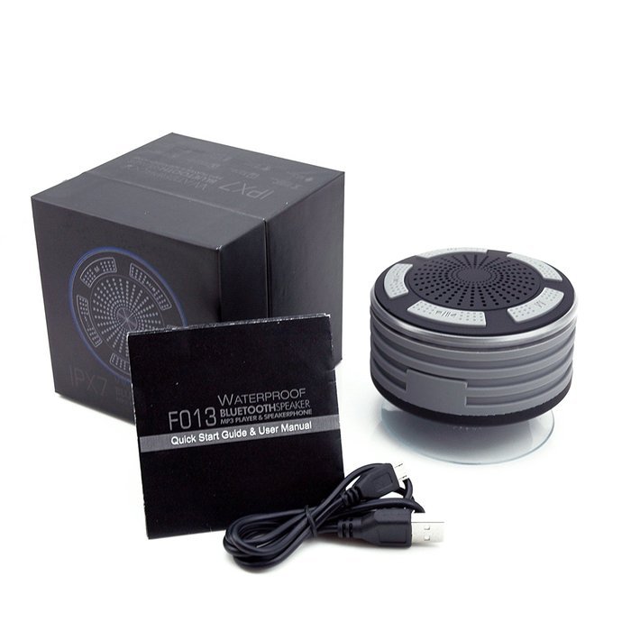 KONG KIM IPX7 100% Waterproof & Dust-proof Floating Bluetooth Shower Speaker Compatible with all Bluetooth devices... N32