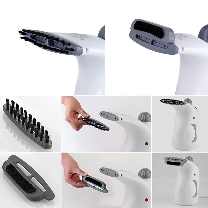 Portable Garment Steamer, Mini Handheld Textile and Fabric Steamer Handy Vapor Steamer Compact Travel Fast Heat-up... N5