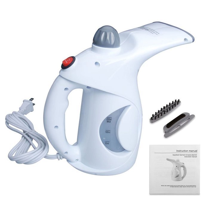 Portable Garment Steamer, Mini Handheld Textile and Fabric Steamer Handy Vapor Steamer Compact Travel Fast Heat-up... N7