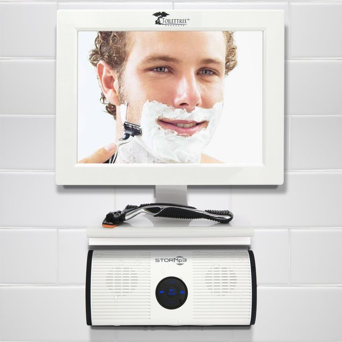 STORMp3 Water Resistant Mp3 Speaker: Internal Memory, Portable Design, Brilliant Sound. (Black) N10
