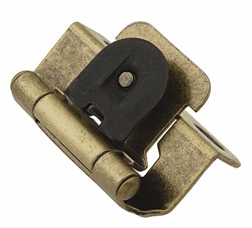 Hickory Hardware P5313-AB Double Demountable Hinge, Antique Brass by Hickory Hardware