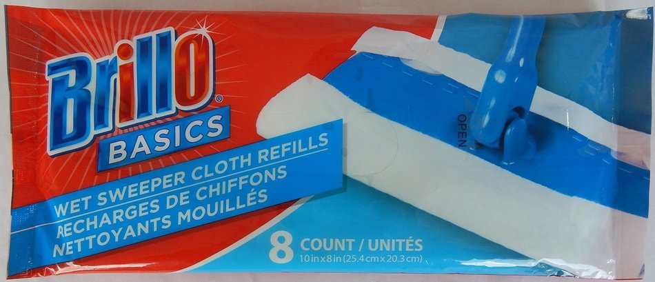 Brillo Wet Sweeper Cloth Refills
