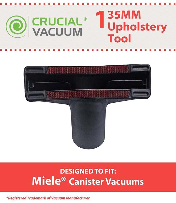 Miele Canister Vacuum Upholstery Tool Fit Miele Canister Vacuums 35mm Fitting Attachment, Designed & Engineered... N2