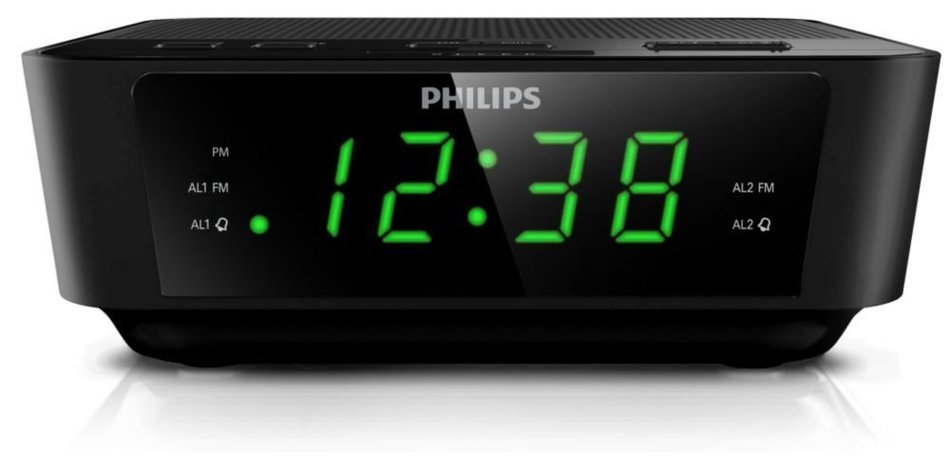 Philips AJ3231 Mirror Finish Clock Radio N2