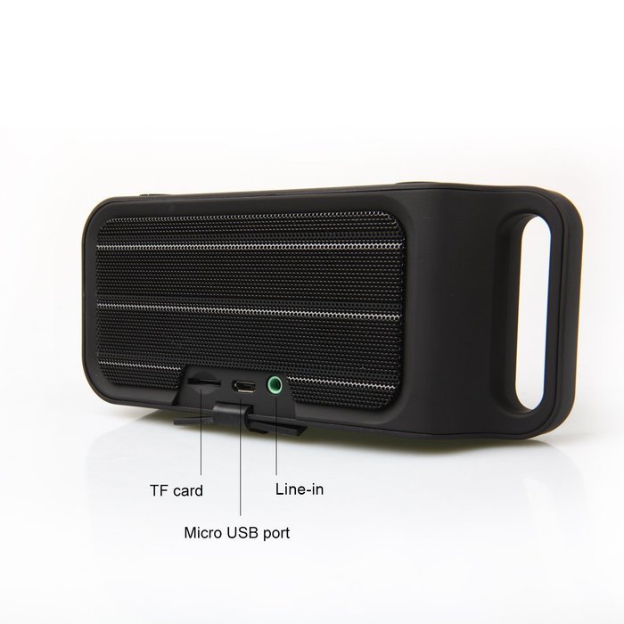 Bluetooth Speaker See Me Here BV380 Portable Wireless Bluetooth Speaker with Super Bass Radiator 3W*2 output Bluetooth... N7