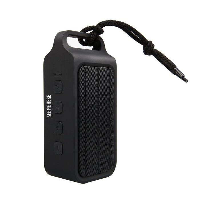 Bluetooth Speaker See Me Here BV380 Portable Wireless Bluetooth Speaker with Super Bass Radiator 3W*2 output Bluetooth... N8