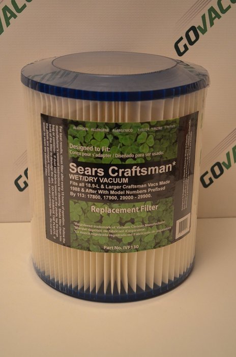 Sears Craftman Wet/dry 12 & 16 Gallon Vacuum Filter N3