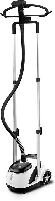 SALAV GS45-DJ Orange Professional Series Dual Bar Garment Steamer with Foot Pedals N13