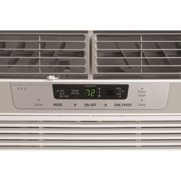 Frigidaire FRA123CV1 12,000 BTU 115-Volt Window-Mounted Compact Air Conditioner with Full Function Remote Control N5