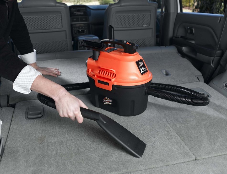 Armor All 2.5 Gallon, 2 Peak HP, Utility Wet/Dry Vacuum, AA255 N2