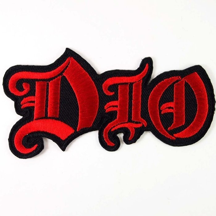 Ronnie James Dio Logo Heavy Power Metal Band Sew on Battle Jacket Applique Patch. For Collection with Free Shipping...