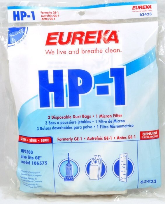 Eureka Upright Vacuum Cleaner Bags Style HP-1