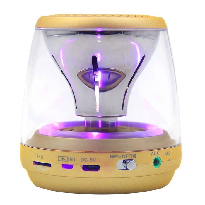 Bluetooth Speaker Haynie PN-15 Mini Portable Wireless Bluetooth Speaker with LED lights, DC 5V Input Power, Ultra-low... N7