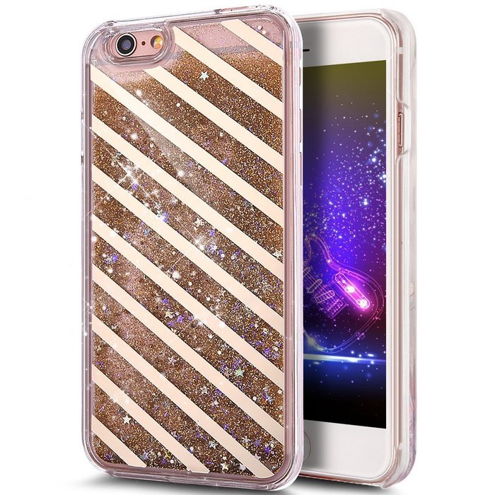 iPhone 6S Plus Case,iPhone 6 Plus Case,ikasus iPhone 6S/6 Plus [Liquid Glitter] Case,Flowing Liquid Quicksand... N50