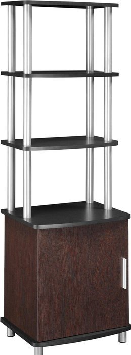 Altra Carson Audio Stand, Cherry/Black N2