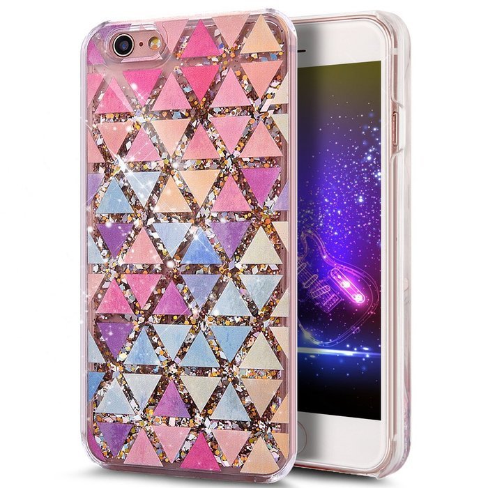 iPhone 6S Plus Case,iPhone 6 Plus Case,ikasus iPhone 6S/6 Plus [Liquid Glitter] Case,Flowing Liquid Quicksand... N52