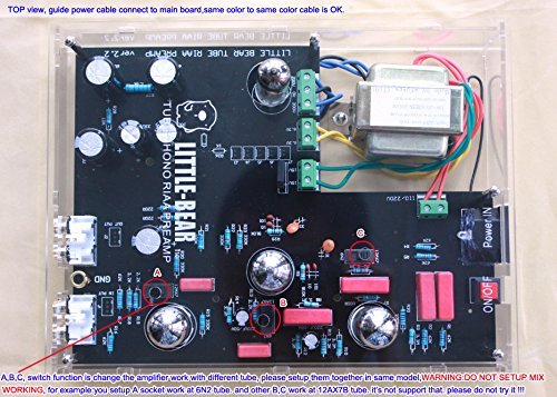Little Bear T10-Pro 12AX7B Tube valve Phono Turntable RIAA Preamp preamplifier Ver2.5 N3