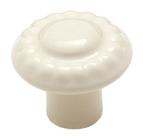 Amerock BP1321-A 1-3/8 Almond Ceramic Knob by Amerock