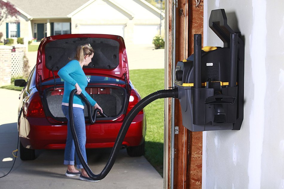 WORKSHOP Wet Dry Vac WS0500WM Portable Wall Mount Wet Dry Vacuum Cleaner, 5-Gallon Shop Vacuum Cleaner For Garage... N14