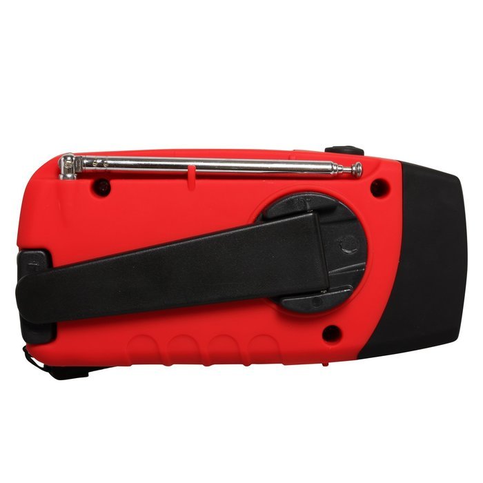 eJiasu Multifunction Dynamo Solar Hand Crank Self Powered FM Radio, [2000mAh] Emergency Power Bank & LED Flashlight... N7