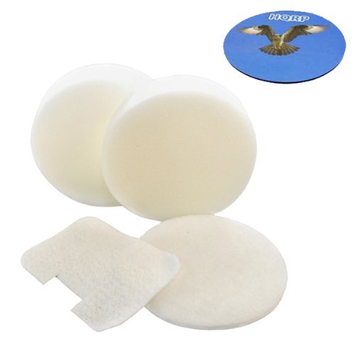 HQRP Foam and Felt Filter Kit for Shark Navigator Swivel NV26 Upright Vacuum + HQRP Coaster