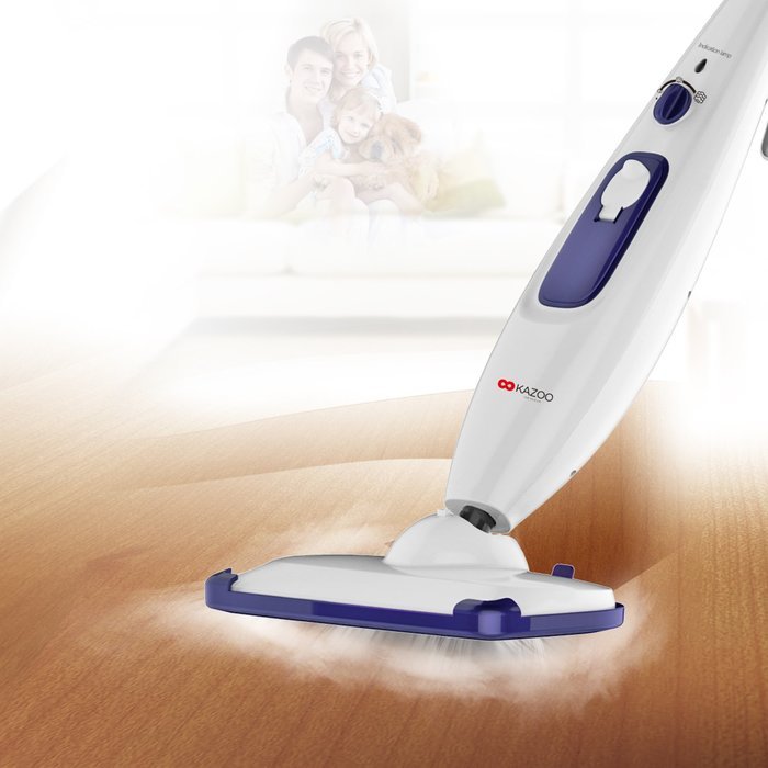 Kazoo Microfiber Steam Pocket Mop, 350ml, blue N9