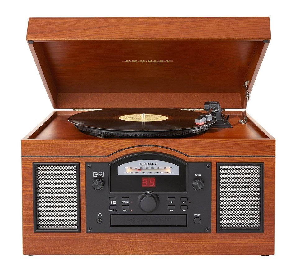 Crosley CR6001A-PA Archiver Turntable with Software for Ripping & Editing Audio, Paprika N7