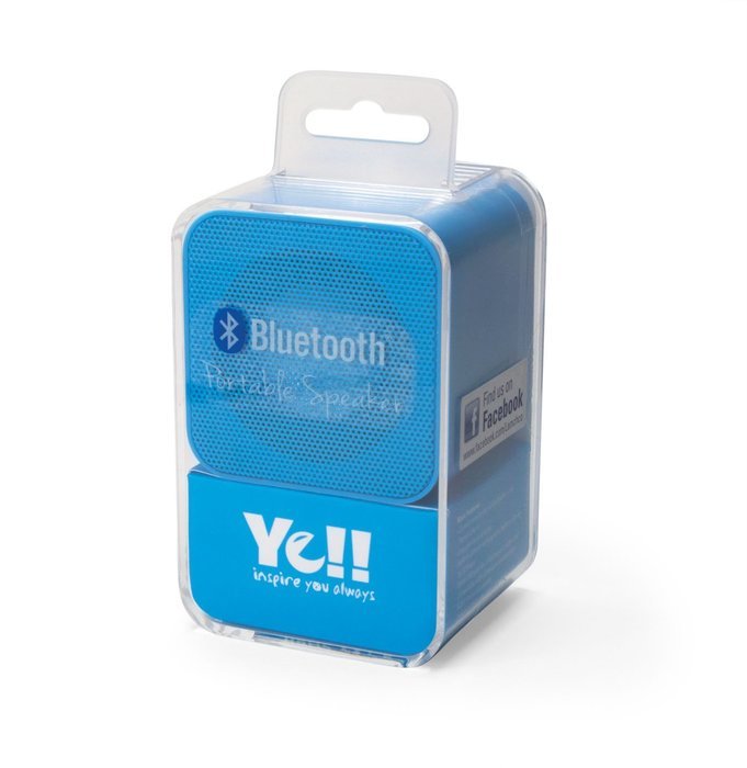Yell BTS700 Portable Bluetooth Speaker - Blue