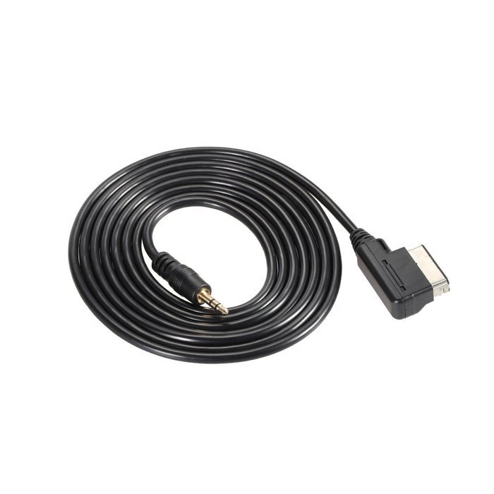 TurnRaise Portable Music Interface AMI MMI AUX Adapter Cable 3.5mm Jack Aux-IN MP3 Cable for Audi A3/A4/A5/A6/... N4