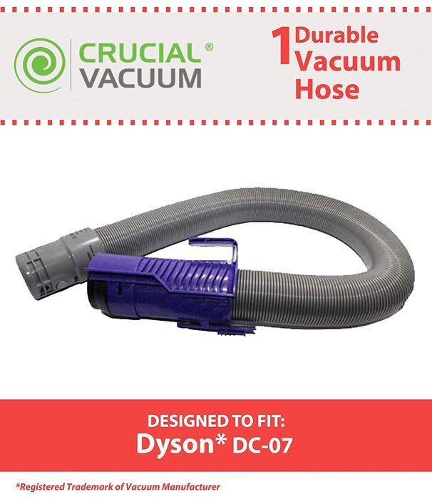 Crucial Vacuum Dyson Vacuum DC07 Purple Hose No.904125-15, 904125-17, 904125-19, 904125-51 N2
