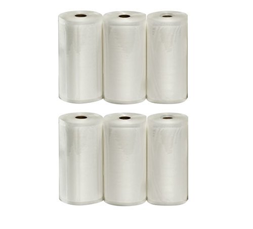 Genuine VacMaster 946104 Full Mesh 8 Inch by 50 Feet Vacuum Packaging Roll- 2 Pack N8