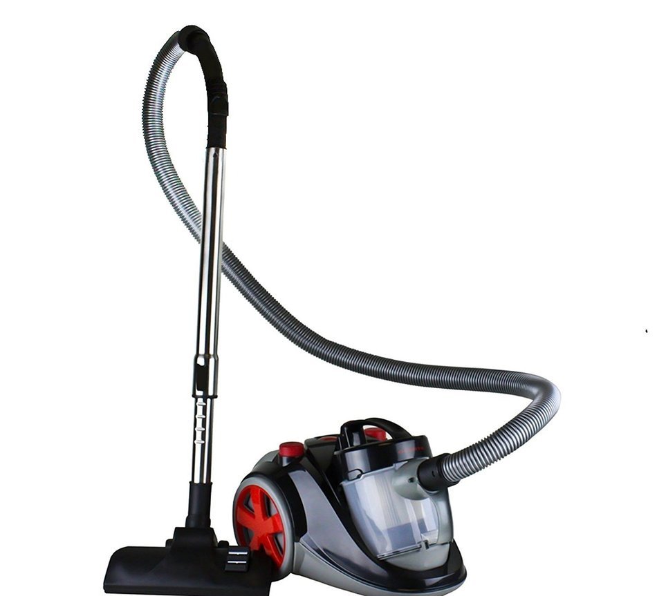Ovente ST2000 Featherlite Cyclonic Bagless Canister Vacuum with Hepa Filter - Corded N9
