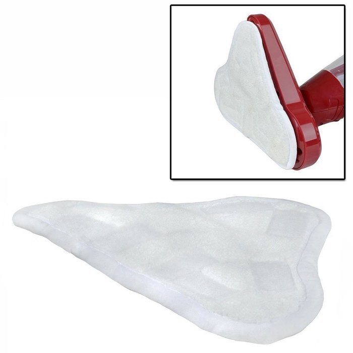 BARGAIN-HUNT Microfibre Steam Mop Floor Washable Replacement Pads, Set of 6 N4