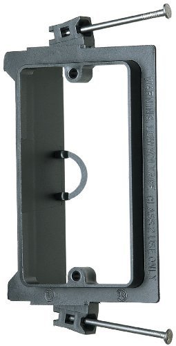 Arlington LVN1-1 Low Voltage Nail-On Mounting Bracket, 1-Gang by Arlington Industries