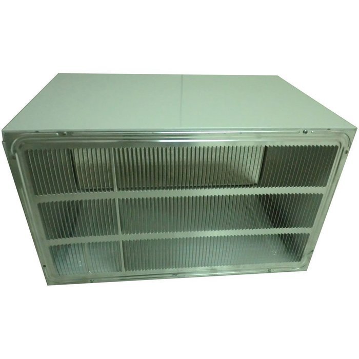 LG 26 In. Wall Sleeve and Stamped Aluminum Rear Grille for Through-the-Wall Air Conditioners - AXSVA4