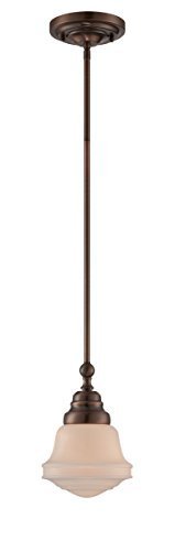 Lite Source LS-18741 Towne Pendant, Antique Copper by Lite Source