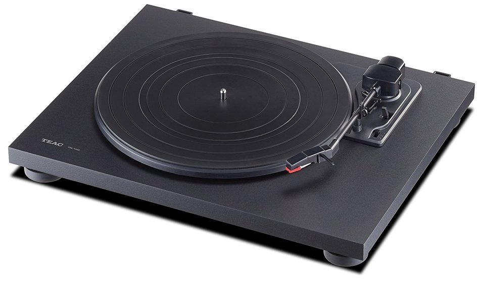 Teac TN100CH 3 Speed Analog Turntable - Cherry Finish N5