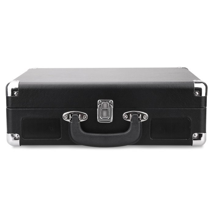 Musitrend Bluetooth Turntable Portable Suitcase Record Player with Built-in Speakers, USB/SD Recorder, Rechargable... N14