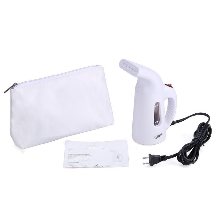NOSIVA Portable Handheld Fabric Steamer (138 ml), White N7
