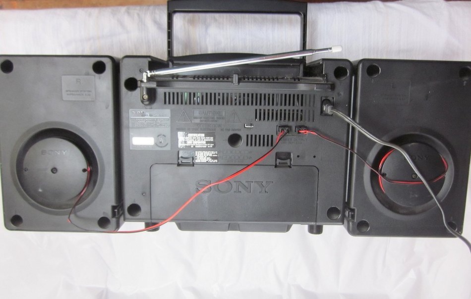 SONY CD Radio Cassette Corder CFD-510 1994 Boombox N2