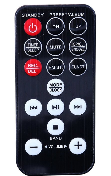 TechPlay ODC35 TR, 3 Spead turntable, programmable MP3 CD player, USB/SD, radio & remote control N12