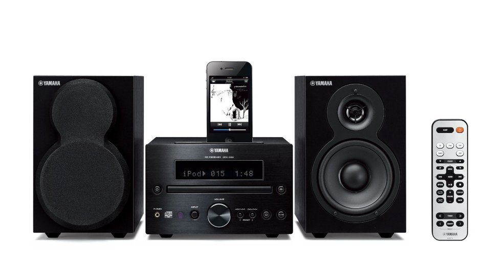 Yamaha MCR-232BL Micro Component System (Black)