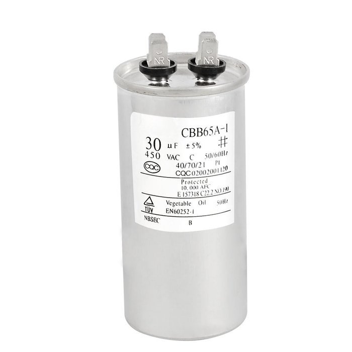 TOOGOO (R) CBB65A-1 30uF AC 450V Motor Capacitor for Air Conditioner Engine