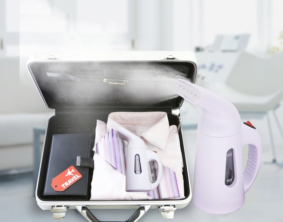 Travel Garment Steamer - Mini Travel Iron and Clothing Steam Iron , Handheld Portable Fabric Steamer for Home... N5